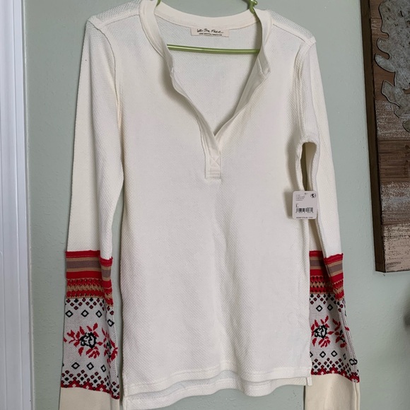 FREE PEOPLE Mikah Layering Cuff Cream Combo - Picture 4 of 5